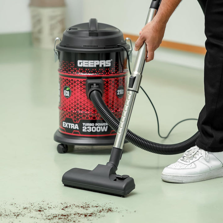Geepas Canister Vacuum Cleaner 21 L 2300 W - GVC19018 - Zrafh.com - Your Destination for Baby & Mother Needs in Saudi Arabia