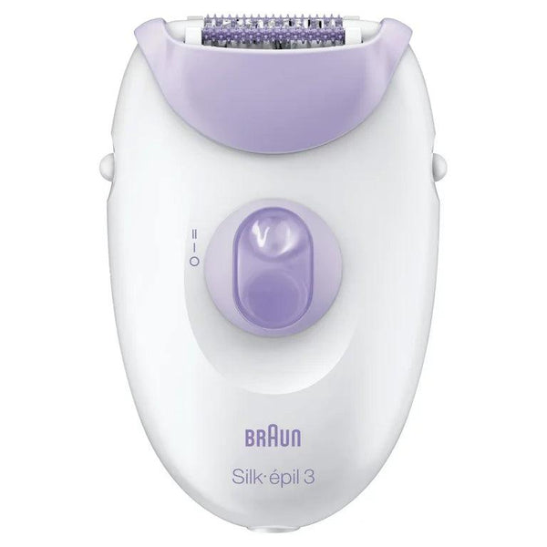 Silk Epil 3 Hair Removal Device - Purple And White - 3-170 - Zrafh.com - Your Destination for Baby & Mother Needs in Saudi Arabia