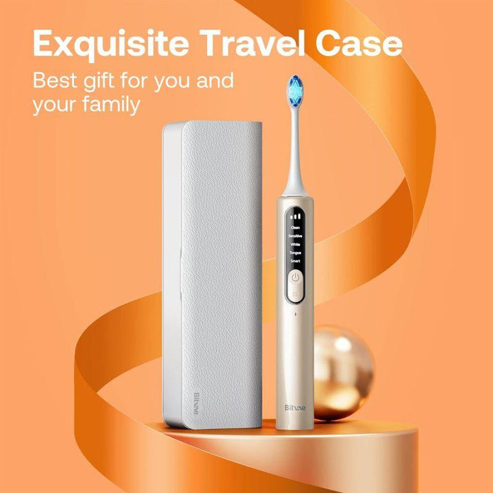 Bitvae BVS3 Tooth Brush With 4 Heads And Travel Case - Zrafh.com - Your Destination for Baby & Mother Needs in Saudi Arabia