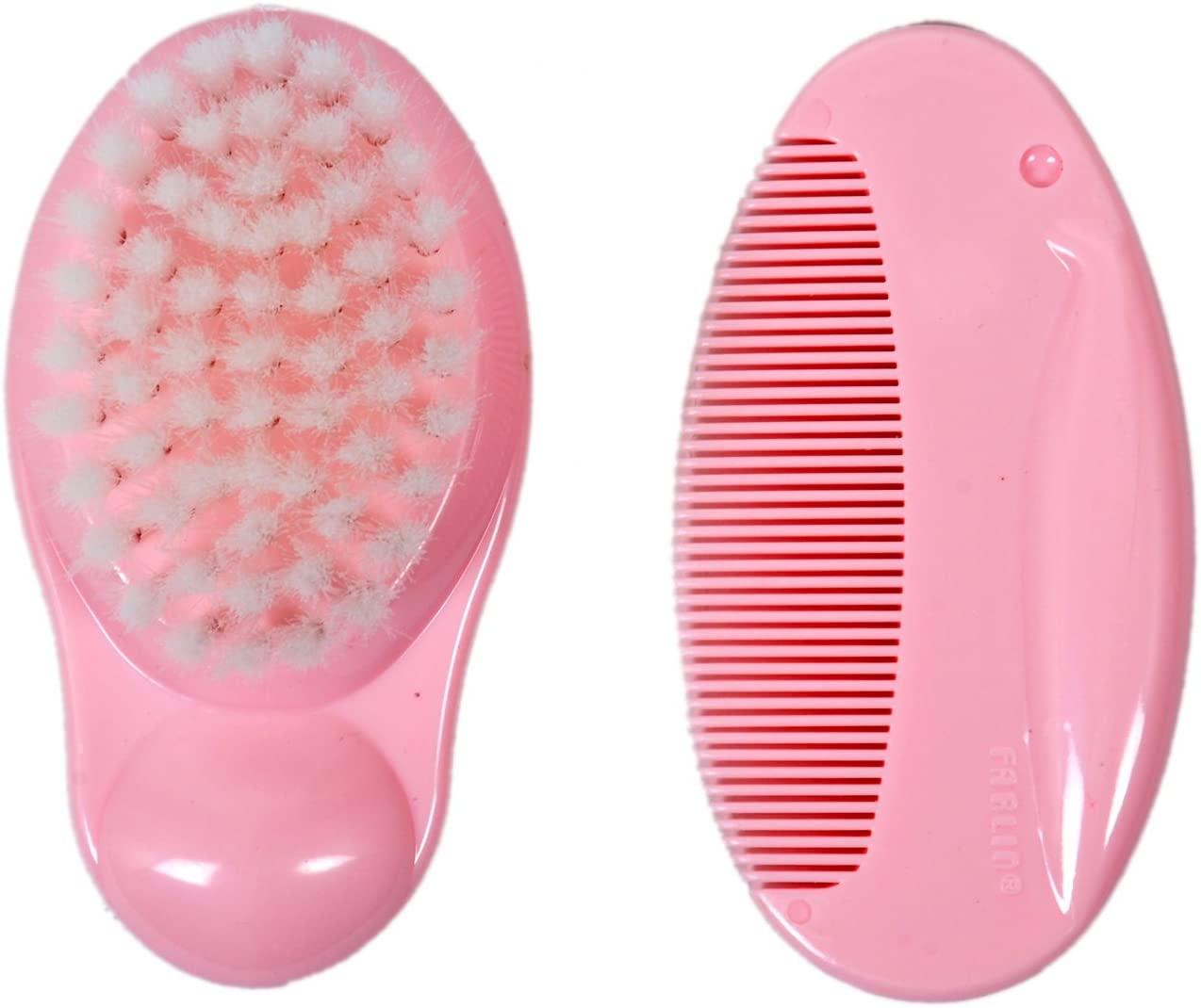 Farlin Comb & Brush Set Pink_BF150A P