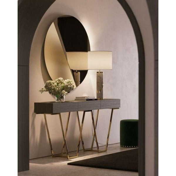 Ironwood Console Table - Sleek Design By Alhome - Zrafh.com - Your Destination for Baby & Mother Needs in Saudi Arabia