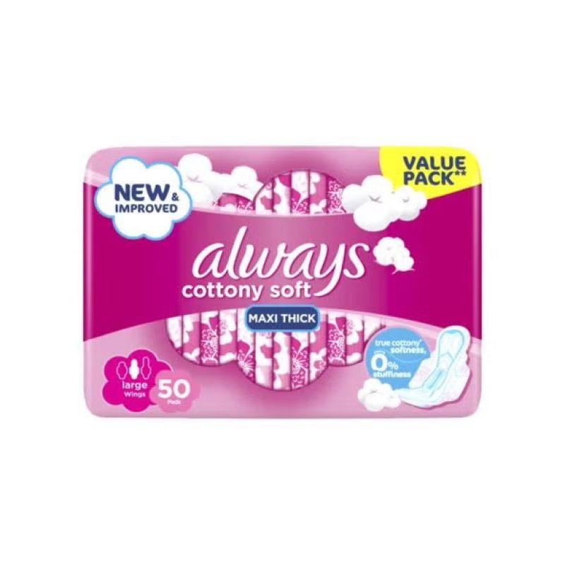 Always Maxi Thick Normal Sanitary Pads 10 Pack, Sanitary Pads & Panty  Liners, Sanitary Protection, Health & Beauty