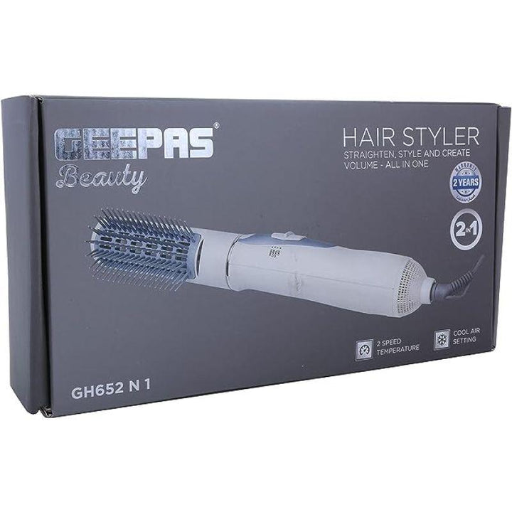 Geepas 3-in-1 Hair Styler - GH652 - Zrafh.com - Your Destination for Baby & Mother Needs in Saudi Arabia