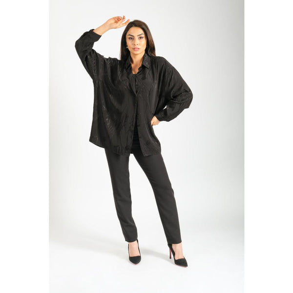 Londonella Shirt With Button placket - Black - 100142 - Zrafh.com - Your Destination for Baby & Mother Needs in Saudi Arabia