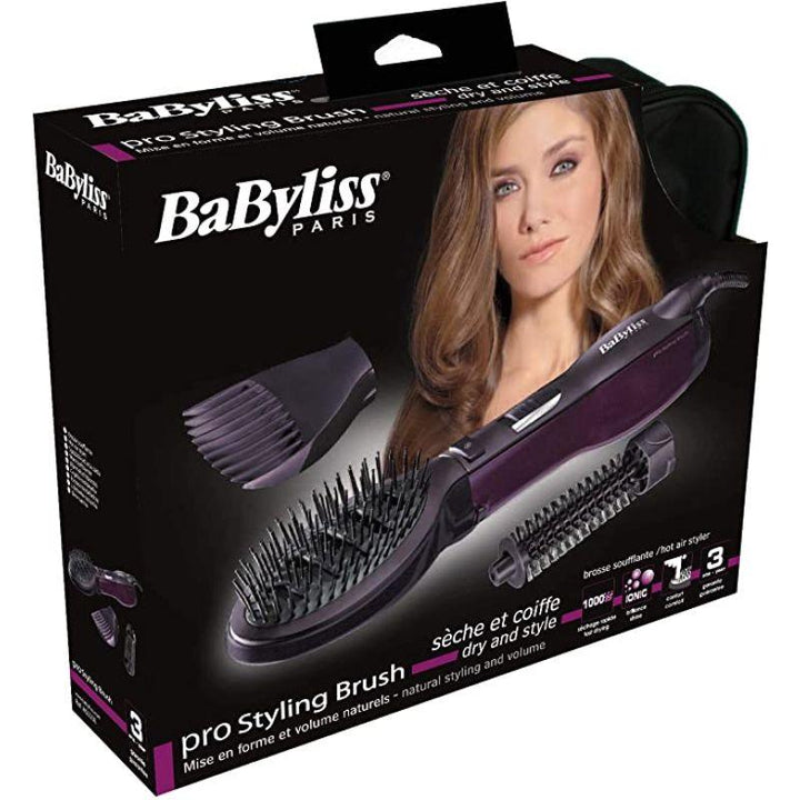 Babyliss Styling Brush - Purple - AS115PSDE - ZRAFH