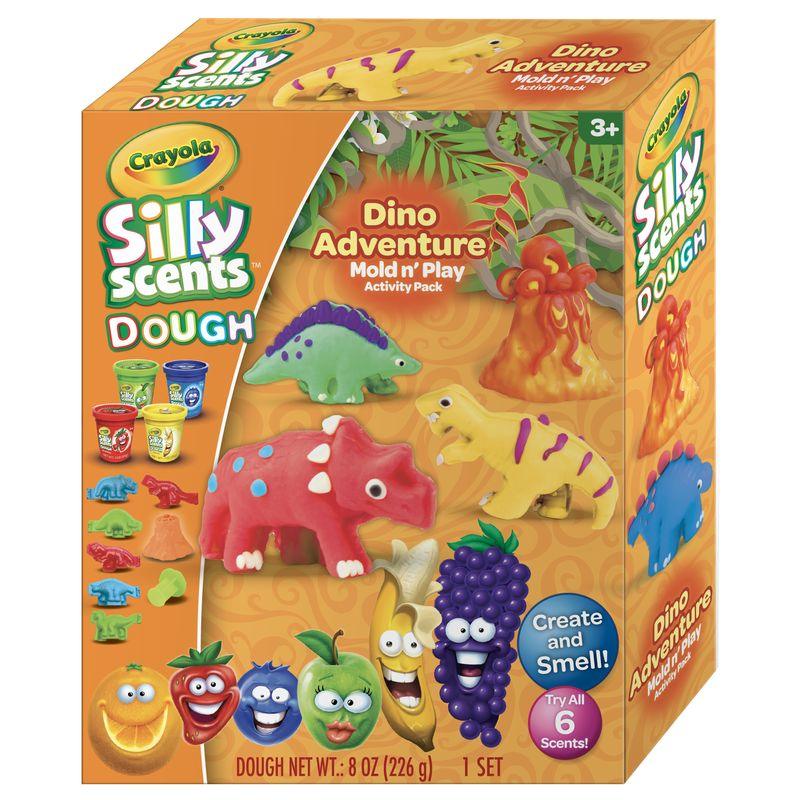 Crayola Silly Scents Medium Playset Dinosaur Zrafh Store KSA