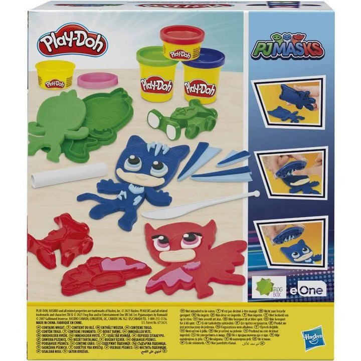 Play Doh Pj Masks Hero Set With 12 Cans Of Non Toxic - ZRAFH