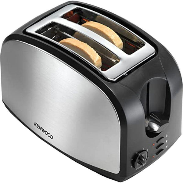 Kenwood 2 Slice Metal Toaster - 900 W - Silver - OWTCM01.A0BK - ZRAFH