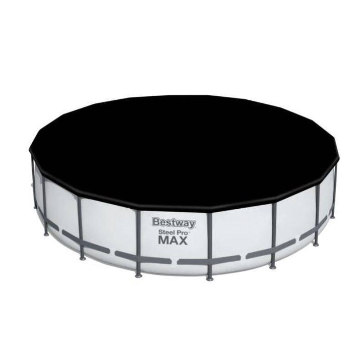 Steel Frame Pool Set(Filter, Ladder, Ground Cloth, Cover) White - 549x122 cm - 26-56462 - ZRAFH