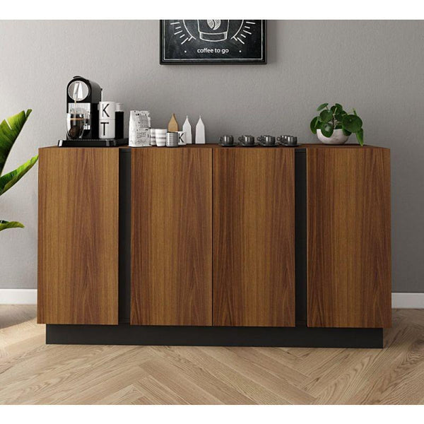 Brown Coffee Corner with Black Base By Alhome - Zrafh.com - Your Destination for Baby & Mother Needs in Saudi Arabia