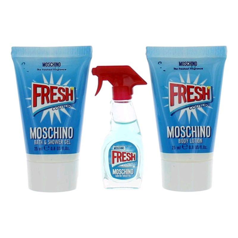  MOSCHINO Pink Fresh Couture for Women 3.4 oz Eau de Toilette  Spray : Beauty & Personal Care