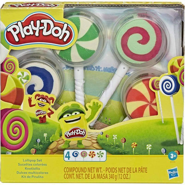 Play-Doh Colorful Lollipop 4 Pack Set - ZRAFH
