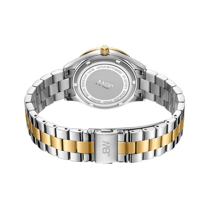 JBW Women's Mondrian 34 Watch 0.08 ctw Diamond - Stainless Steel - Silver And Gold - J6388 - Zrafh.com - Your Destination for Baby & Mother Needs in Saudi Arabia