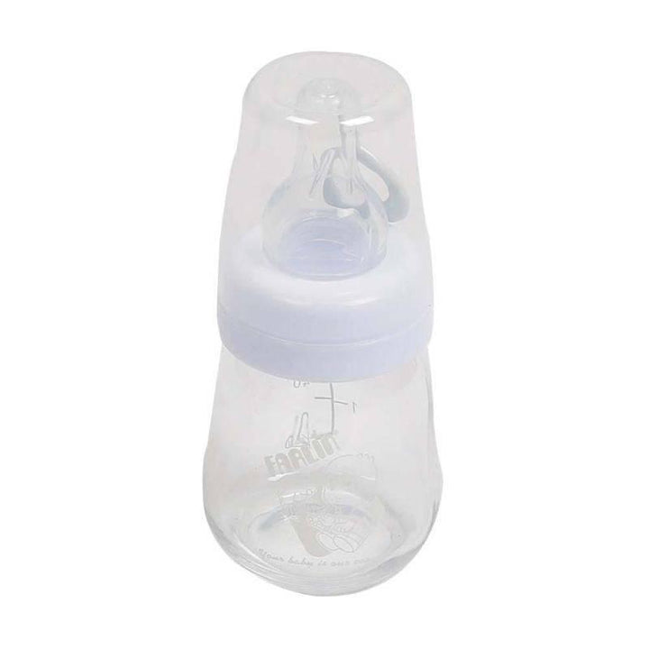 Farlin Glass Baby Feeding Bottle 60 ml - White - ZRAFH