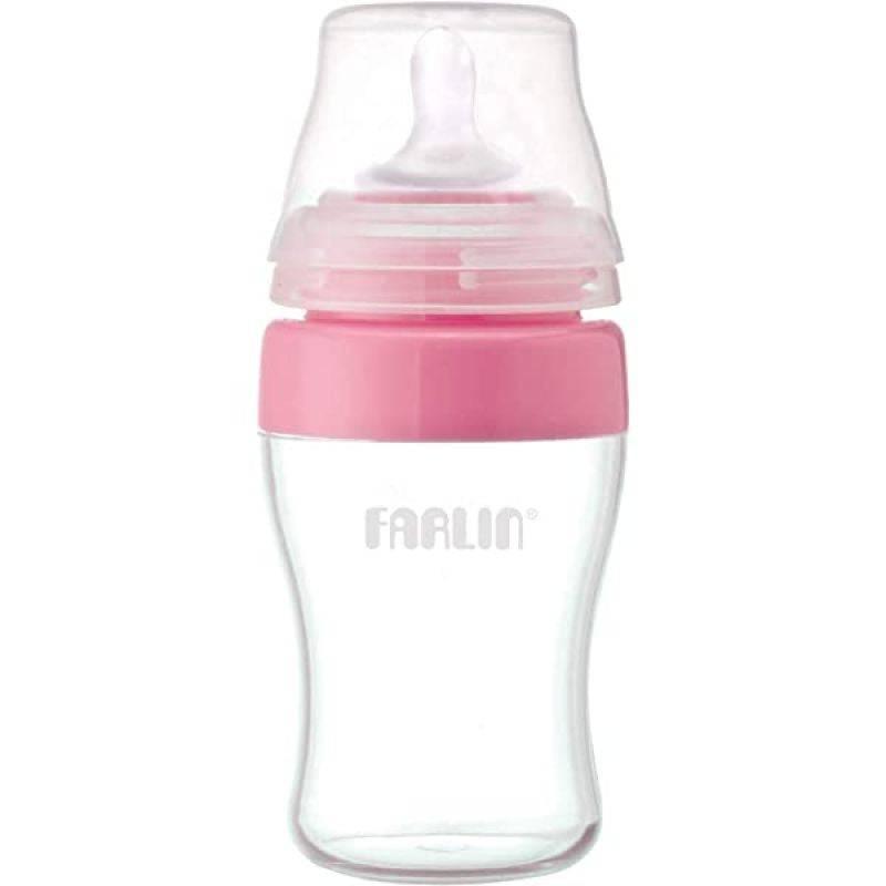 Farlin Baby Bottles Cleft Palate Nurser Small 150 ml Pink ZRAFH