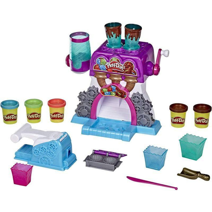 Play-Doh Kitchen Creations Candy Delight Playset With 5 Cans - ZRAFH
