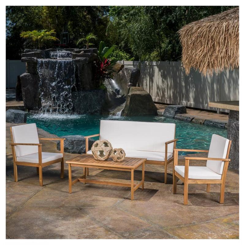 Explore our large variety of products with Alhome 4Piece White Outdoor