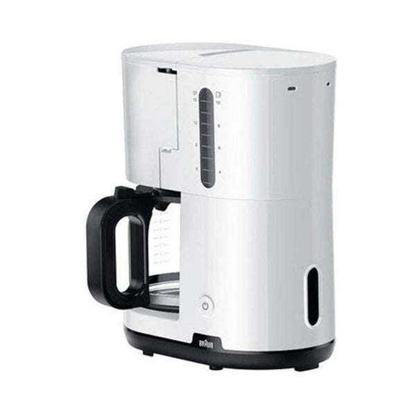 BRAUN Drip Coffee Maker - 2.5 L - 1000 W - White - KF1100WH - ZRAFH