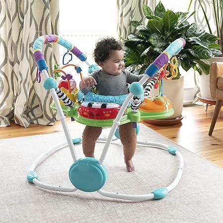 Baby Einstein Neighborhood Friends Activity Jumper with Lights and Music, 6 Months+, Max weight 25lbs., Unisex - Zrafh.com - Your Destination for Baby & Mother Needs in Saudi Arabia