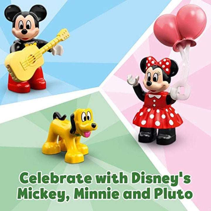 Lego Duplo Disney Mickey & Minnie Birthday Train - 22 Pieces - 6332154 - Zrafh.com - Your Destination for Baby & Mother Needs in Saudi Arabia