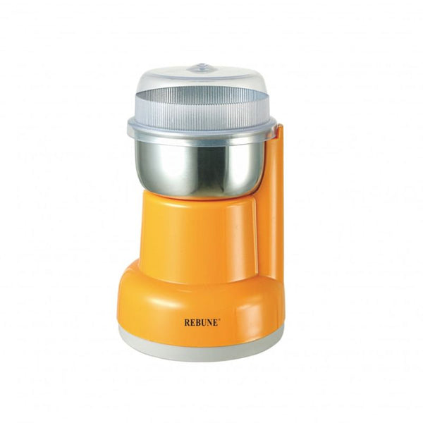 Rebune Electric Coffee Grinder - 50 g - 200 W - Yellow - RE- 2- 006 - Zrafh.com - Your Destination for Baby & Mother Needs in Saudi Arabia