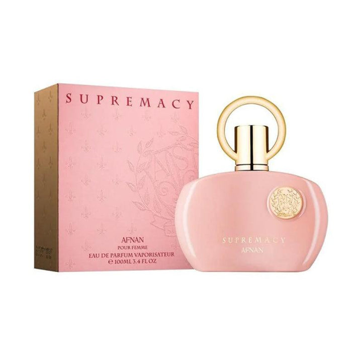 Afnan Supremacy Pink Pour Femme For Women - Eau De Parfum - 100 ml - Zrafh.com - Your Destination for Baby & Mother Needs in Saudi Arabia