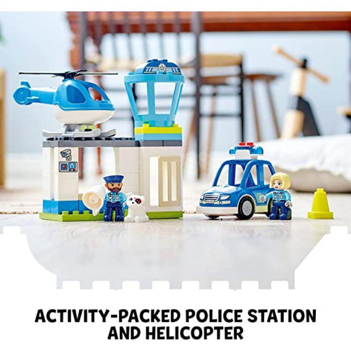 Lego Duplo Rescue Police Station Building Toy Set - 40 pieces - 6379240 - Zrafh.com - Your Destination for Baby & Mother Needs in Saudi Arabia