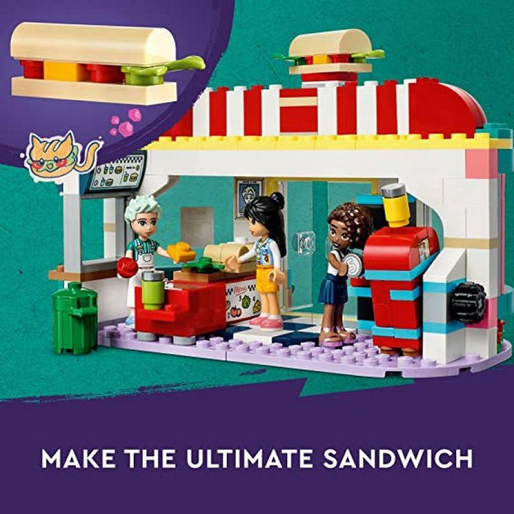 Lego Friends Heartlake Downtown Diner Playset - 346 Pieces - LEGO-6425644 - Zrafh.com - Your Destination for Baby & Mother Needs in Saudi Arabia