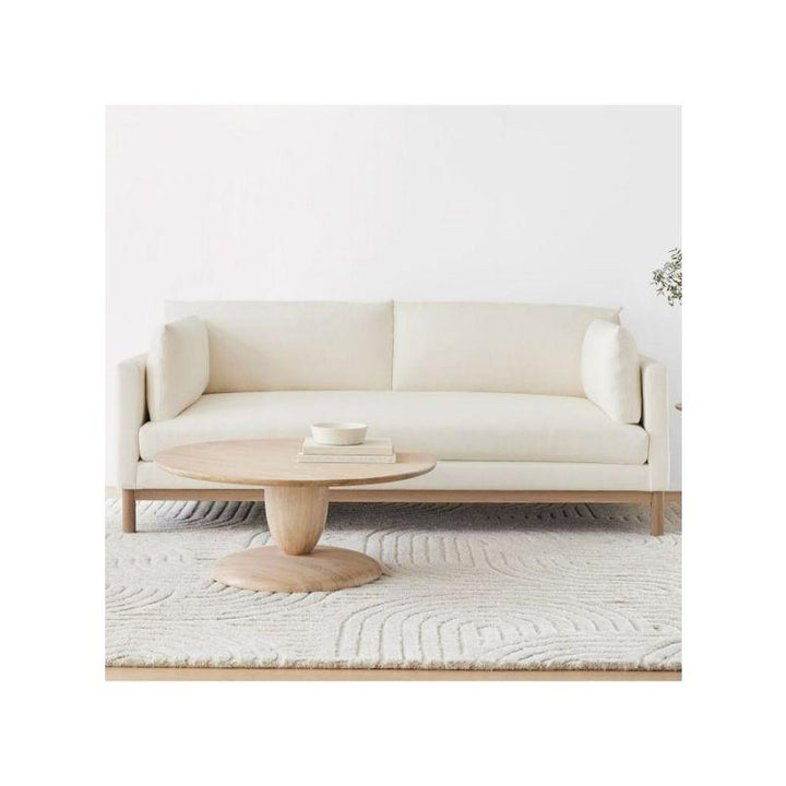 Alhome 2-Seater Sofa 170x89x91 cm - Beige - AL-780 - Zrafh.com - Your Destination for Baby & Mother Needs in Saudi Arabia