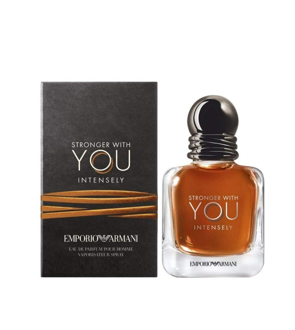 Emporio Armani Stronger With You Intensely For Men - Eau De Parfum - 100 ml - Zrafh.com - Your Destination for Baby & Mother Needs in Saudi Arabia