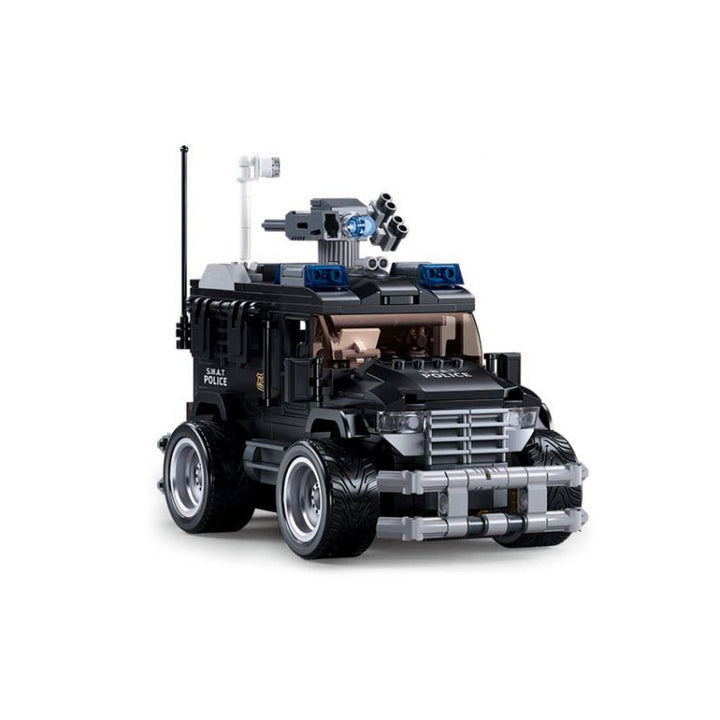 Sluban Tiger Assault Vehicle + Remote Control Building And Construction Toys Set - 412 Pieces - Zrafh.com - Your Destination for Baby & Mother Needs in Saudi Arabia