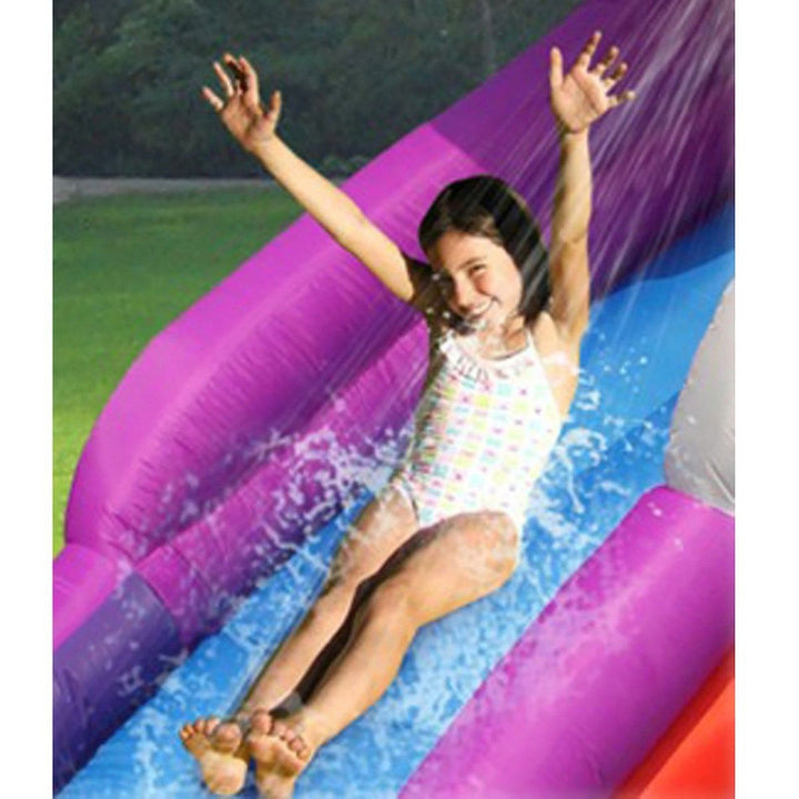 Happy Hop Water Slide With Shark-Shaped Sprinklers - Zrafh.com - Your Destination for Baby & Mother Needs in Saudi Arabia