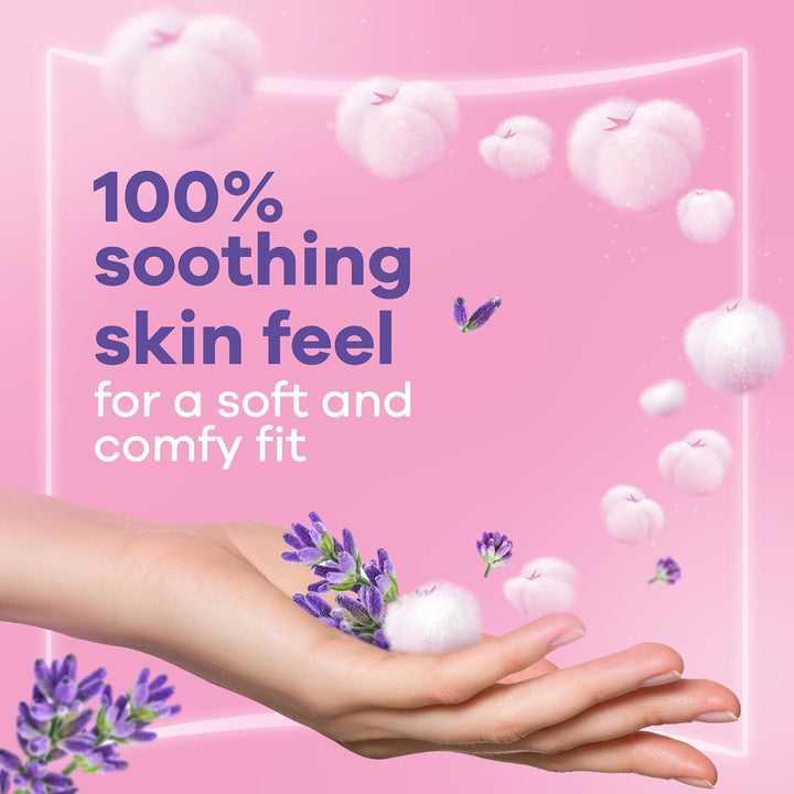 Always Skin Love Pads, Lavender Freshness, Thick & Large, 24 Count - Zrafh.com - Your Destination for Baby & Mother Needs in Saudi Arabia