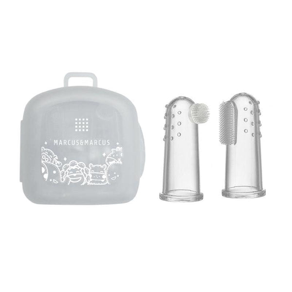 Marcus & Marcus Finger Toothbrush And Gum Massager Set - Zrafh.com - Your Destination for Baby & Mother Needs in Saudi Arabia