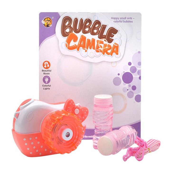 Bubble Gun Camera With Music And Light - 21.7x18.7x9 cm 17-1853324 - ZRAFH