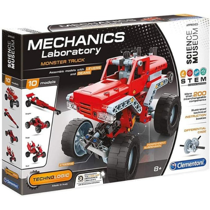 Clementoni Mechanics Laboratory Monster Truck - Zrafh.com - Your Destination for Baby & Mother Needs in Saudi Arabia