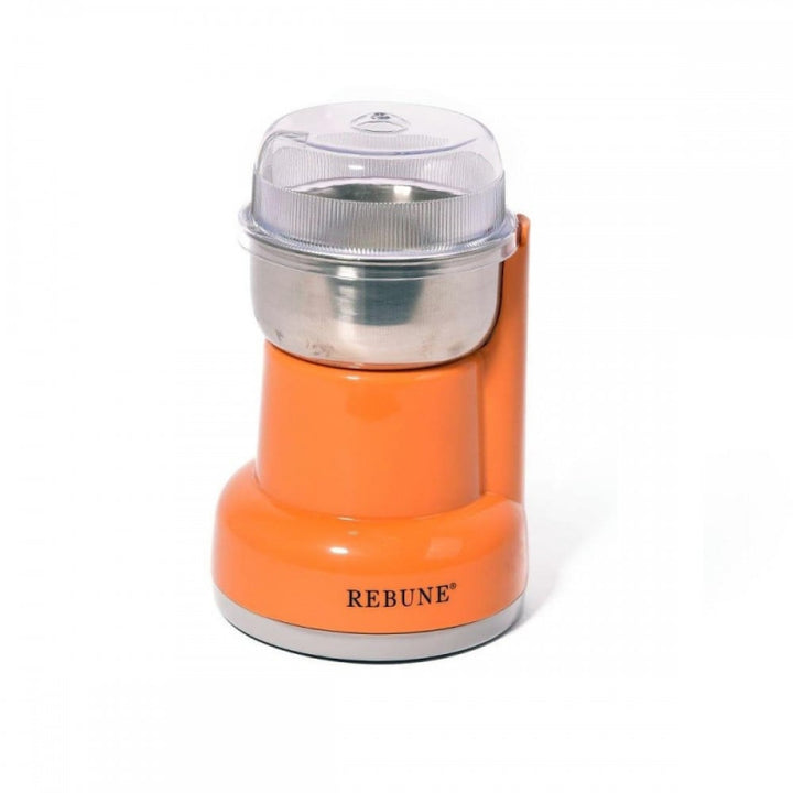 Rebune Electric Coffee & Spice Grinder 150g 300W - Orange - RE- 2- 156 - Zrafh.com - Your Destination for Baby & Mother Needs in Saudi Arabia