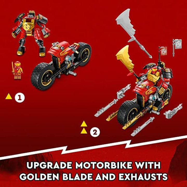 Lego Ninjago Kai's Mech Rider EVO Action Figure Toy - 312 Pieces - LEGO-6425913 - Zrafh.com - Your Destination for Baby & Mother Needs in Saudi Arabia