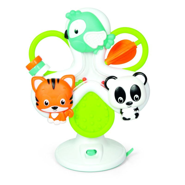 Clementoni Animal Rotating Toy for Children's Chair - Multicolor - Zrafh.com - Your Destination for Baby & Mother Needs in Saudi Arabia