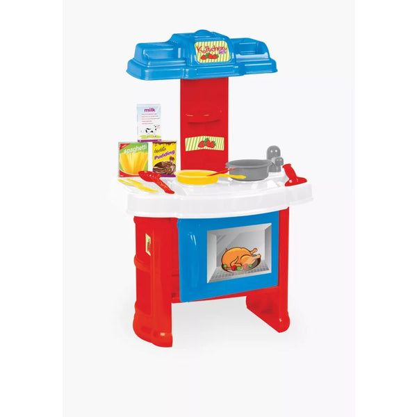 Dolu Chefs Kitchen Playset - 19 Pieces - Multicolor - Zrafh.com - Your Destination for Baby & Mother Needs in Saudi Arabia