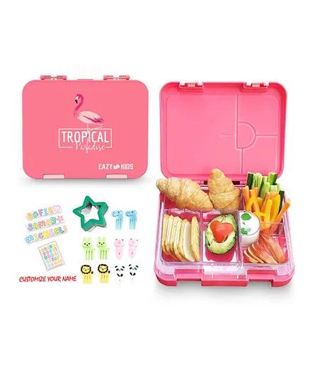 Eazy Kids 6 and 4 Convertible Bento Lunch Box - EZ_2in1
