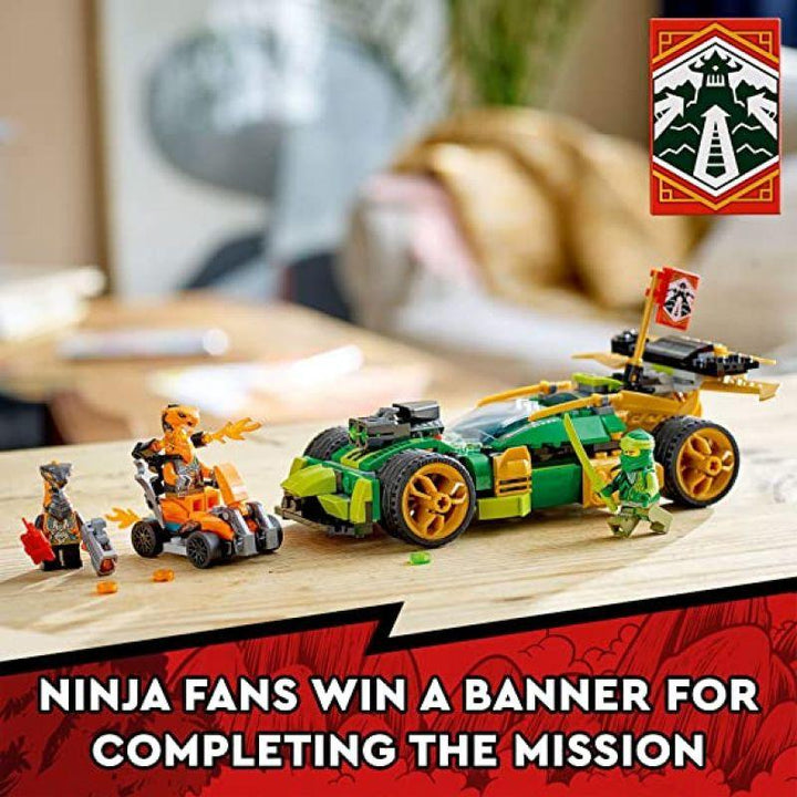 Lego Ninjago Lloyd's Race Car EVO - 279 Pieces - 6371140 - Zrafh.com - Your Destination for Baby & Mother Needs in Saudi Arabia