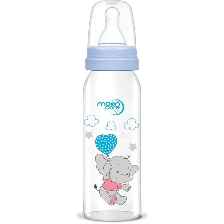 Mooncare Feeding Bottle - 250 ml - Zrafh.com - Your Destination for Baby & Mother Needs in Saudi Arabia