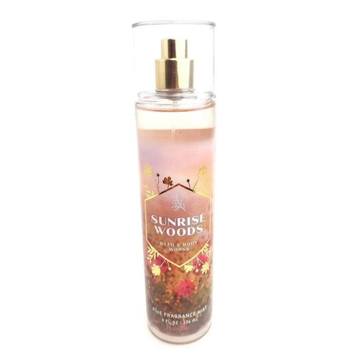 Bath And Body Works Sunrise Woods Fine Fragrance Mist For Women - 236 ml - Zrafh.com - Your Destination for Baby & Mother Needs in Saudi Arabia