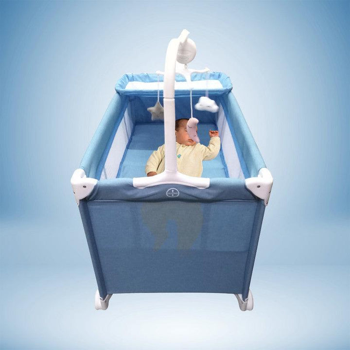 Large Baby Playpen Two Layers With Toys From Baby Love - 27-612P - ZRAFH