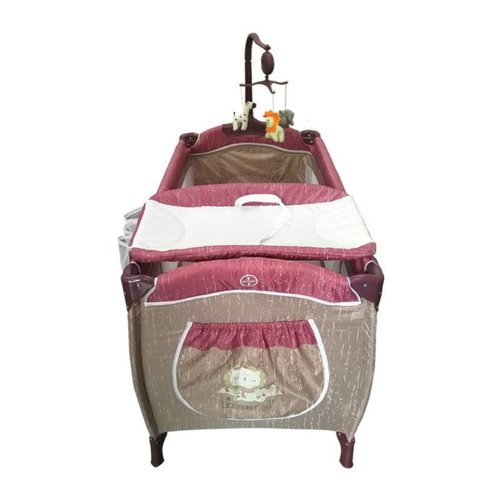 Large Baby Playpen Two Layers With Toys From Baby Love - 27-613P - ZRAFH