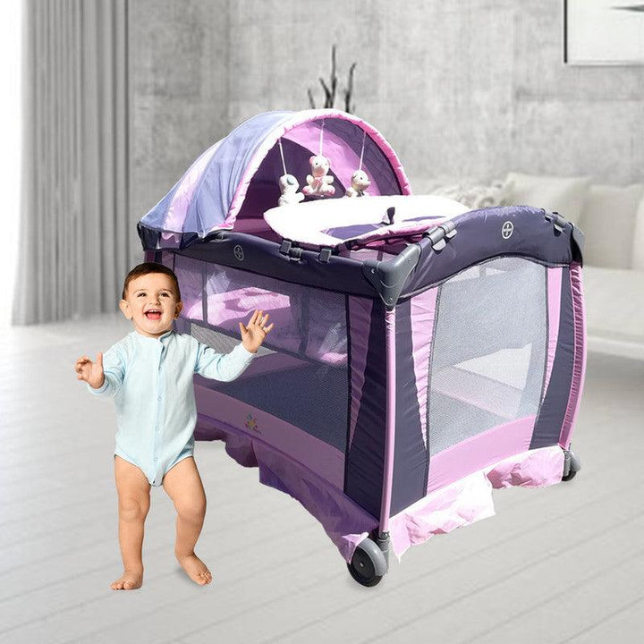 Large Baby Playpen For 2 With Toys From Babylove - 27-960B - ZRAFH