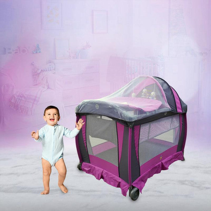 Large Baby Playpen For 2 With Toys From Babylove - 27-960B - ZRAFH