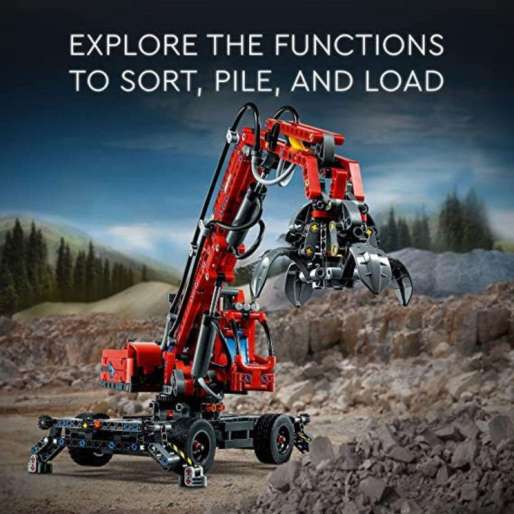 Lego Technic Material Handler Crane Building Toy Set - 835 Pieces - 6379496 - Zrafh.com - Your Destination for Baby & Mother Needs in Saudi Arabia