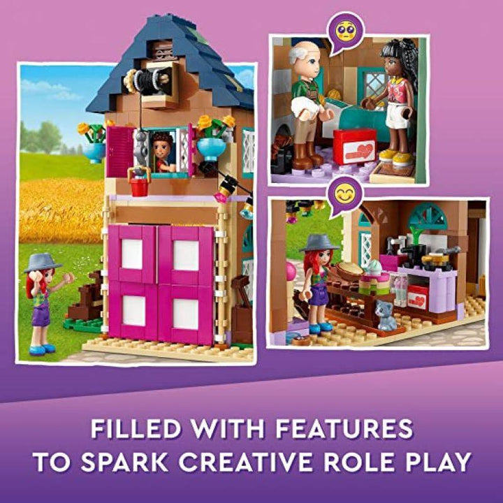 Lego Friends Organic Farm House Set - 826 Pieces - 6379079 - Zrafh.com - Your Destination for Baby & Mother Needs in Saudi Arabia